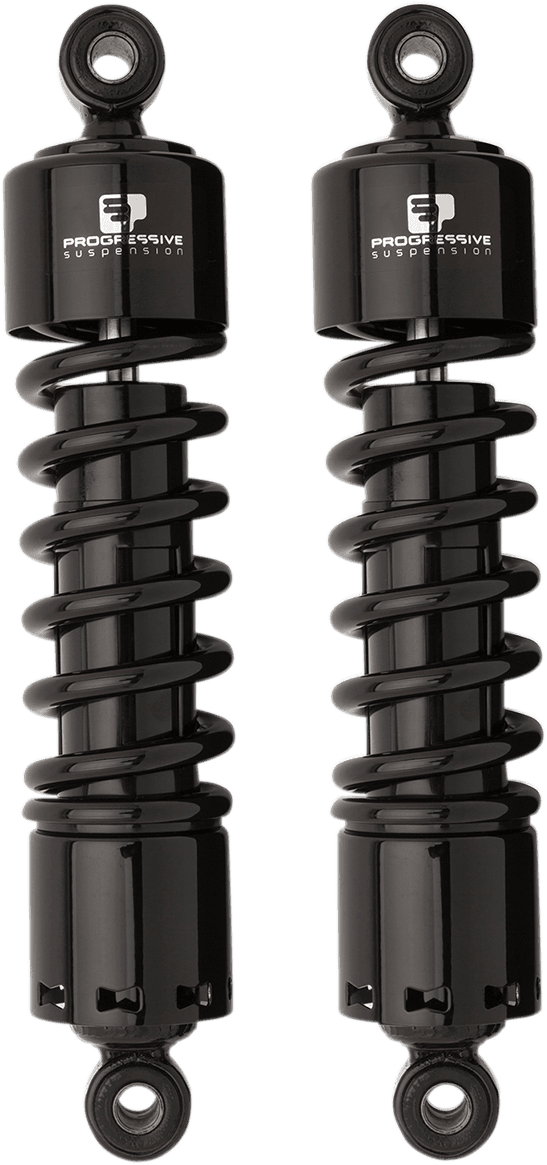 PROGRESSIVE SUSPENSION DS310026 412 Series Shock - 11" - Standard - Black - Dyna