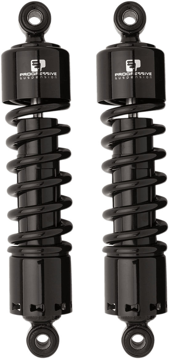 PROGRESSIVE SUSPENSION DS310044 412 Series Shock - 11" - Heavy Duty - Black - Dyna