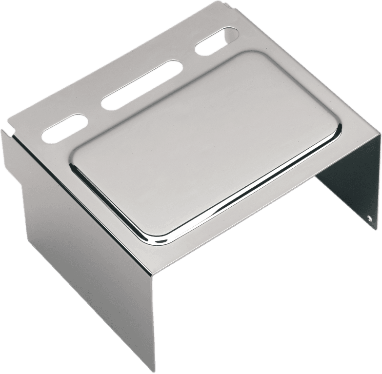 DRAG SPECIALTIES DS324100 Battery Cover - Raised - Chrome