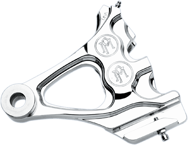 PERFORMANCE MACHINE (PM) DS324132 Caliper - Rear - Chrome - 00-05 Softail