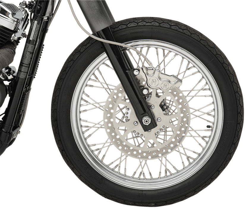 BARNETT DS-324609 Caliper - Front Left - Chrome - 00-17 Harley-Davidson — image 2 of 2