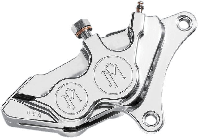 PERFORMANCE MACHINE (PM) DS-324612 Caliper - Front Right - Chrome - 00-17 Harley-Davidson