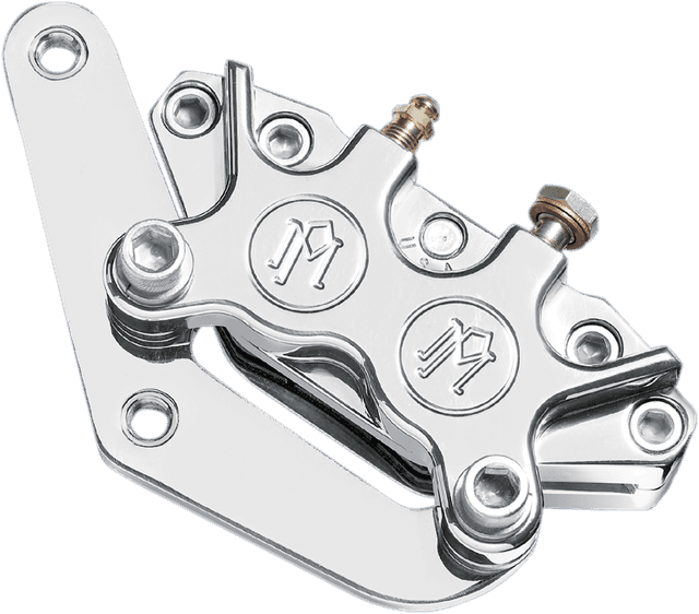 PERFORMANCE MACHINE (PM) DS-325051 Single Disc Caliper - Front - Polished 84-99
