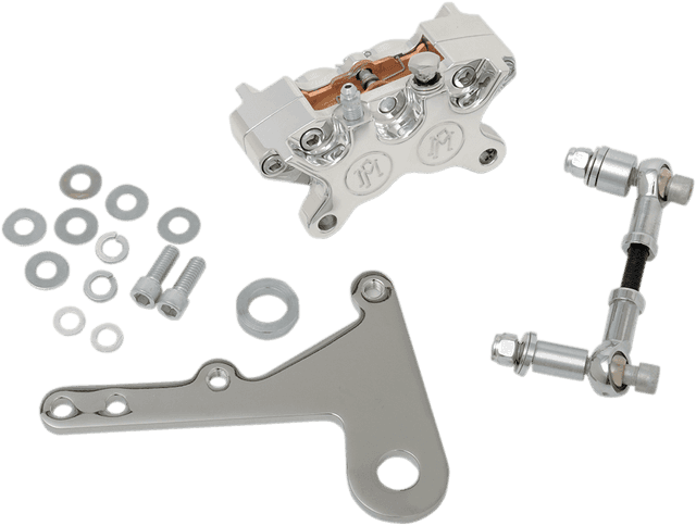 PERFORMANCE MACHINE (PM) DS-325088 Front Caliper - 10" - Polished - 73-83FLH