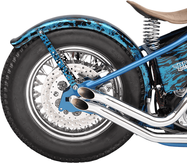 DRAG SPECIALTIES DS325092 Drilled Brake Rotor - Rear - 11.5" - Harley-Davidson — image 2 of 2