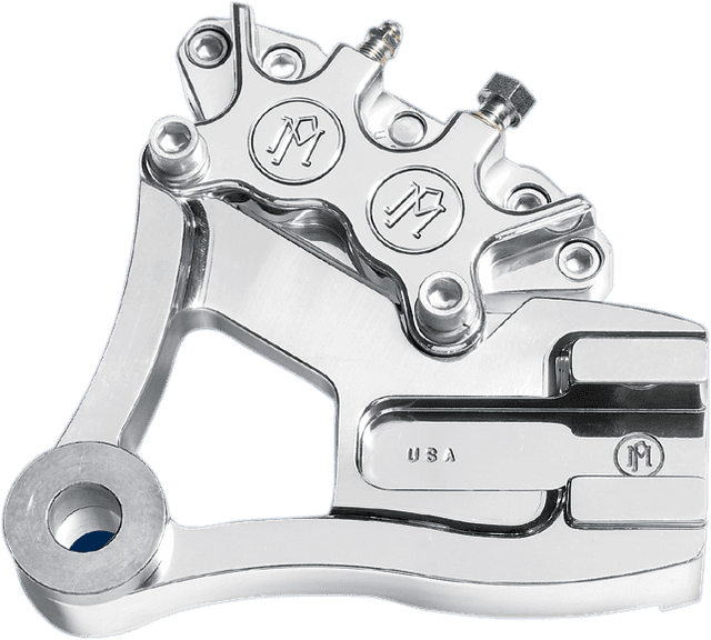 PERFORMANCE MACHINE (PM) DS-325125 Caliper - Rear - Chrome - 91-99 FXDB/C/L — image 1 of 2