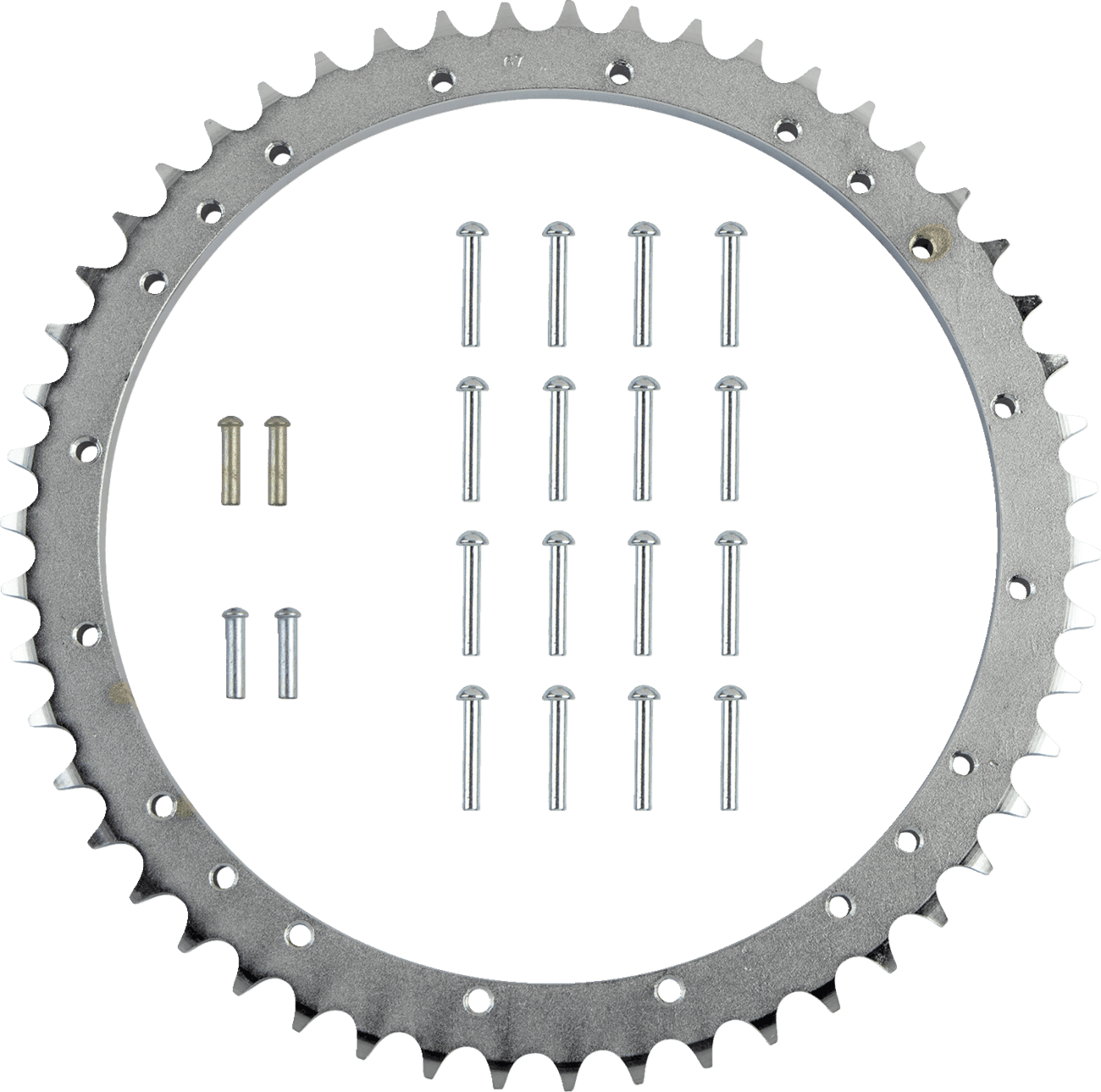 DRAG SPECIALTIES DS-325339 Rear Wheel Sprocket - 51 Tooth - Big Twin - Zinc