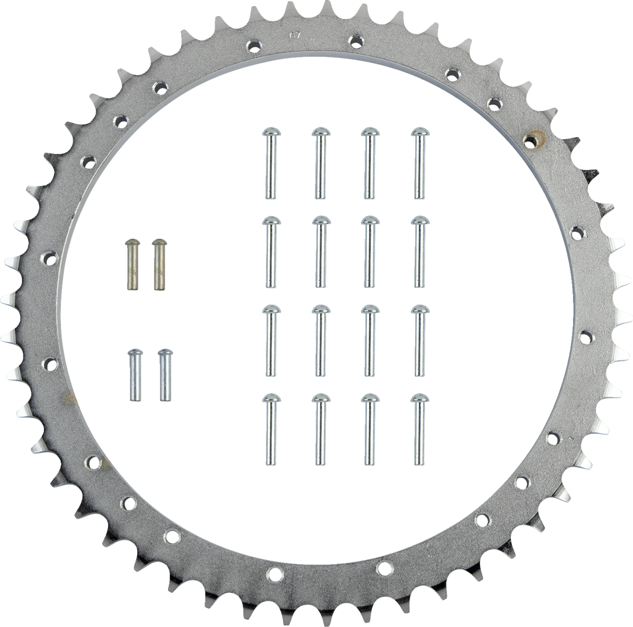 DRAG SPECIALTIES DS-325339 Rear Wheel Sprocket - 51 Tooth - Big Twin - Zinc