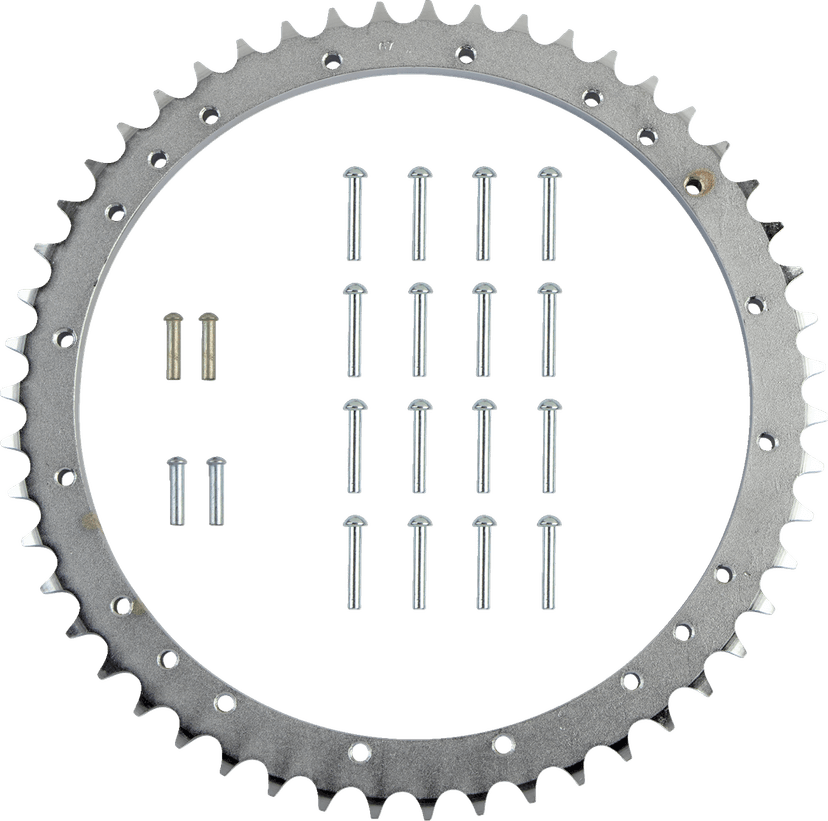 DRAG SPECIALTIES DS-325339 Rear Wheel Sprocket - 51 Tooth - Big Twin - Zinc