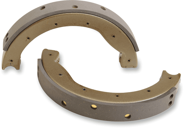 DRAG SPECIALTIES DS-325342 Brake Shoes - '49-'71 Big Twin/ '54-'78 XL