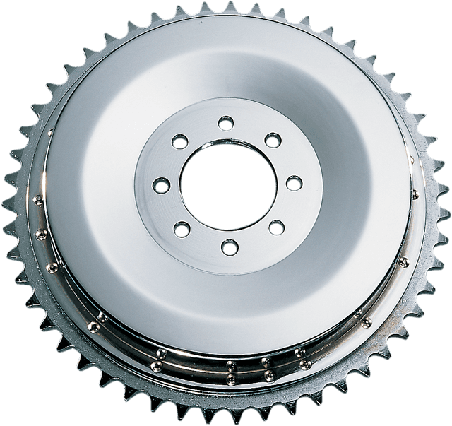 DRAG SPECIALTIES DS-325344 Brake Drum with Sprocket - XL 54-78