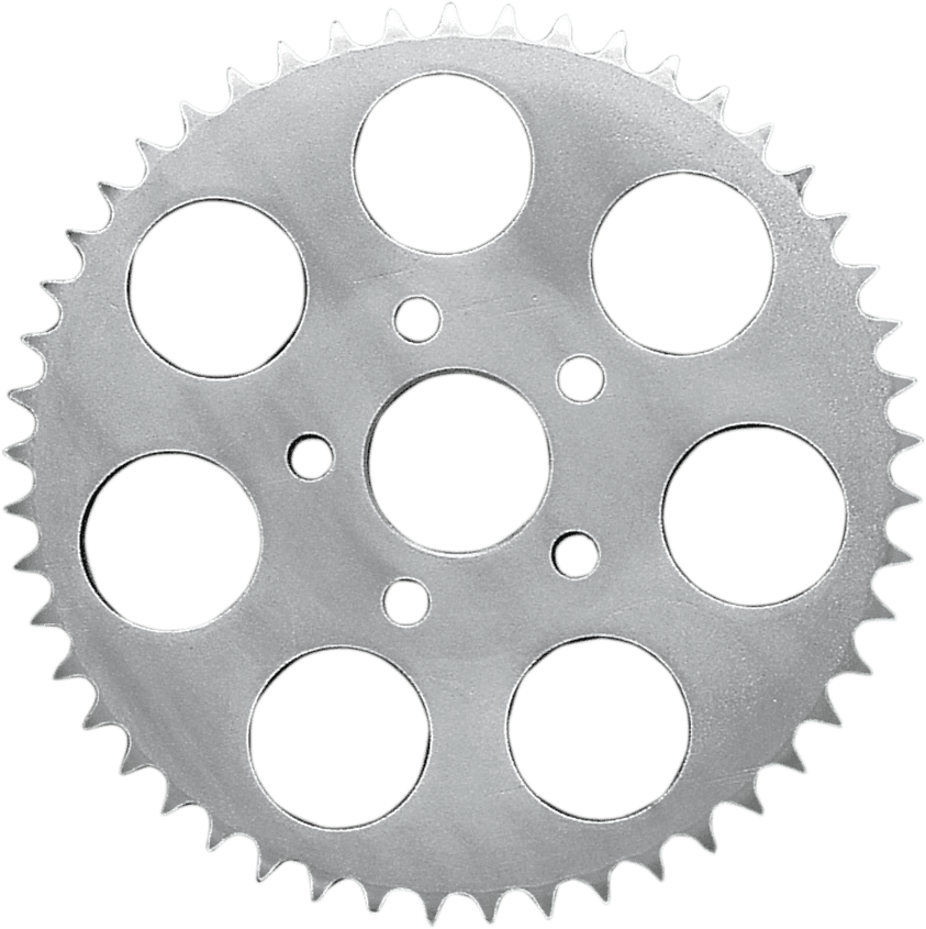 DRAG SPECIALTIES DS-325348 Rear Sprocket - Flat - 48 Tooth - Chrome - '82-'85 FXR/FXRS