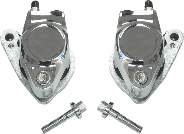 DRAG SPECIALTIES DS-325383 Front Caliper - Chrome - Dual Kit — image 2 of 2