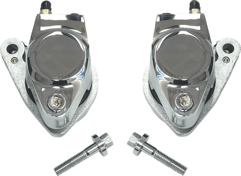 DRAG SPECIALTIES DS-325383 Front Caliper - Chrome - Dual Kit — image 2 of 2
