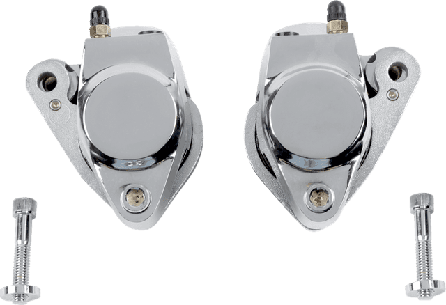DRAG SPECIALTIES DS-325383 Front Caliper - Chrome - Dual Kit — image 1 of 2
