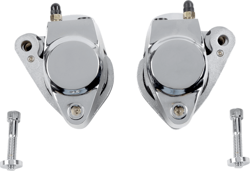 DRAG SPECIALTIES DS-325383 Front Caliper - Chrome - Dual Kit — image 1 of 2