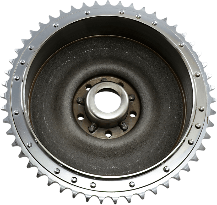 DRAG SPECIALTIES DS-325390 Brake Drum with Sprocket - 63-66