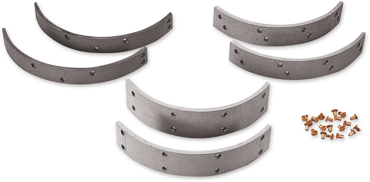 DRAG SPECIALTIES DS-325396 Front Brake Linings and Rivets