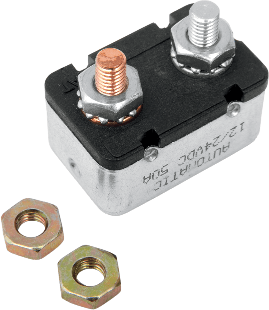 DRAG SPECIALTIES DS-325646 Circuit Breaker - 50A - Harley Davidson