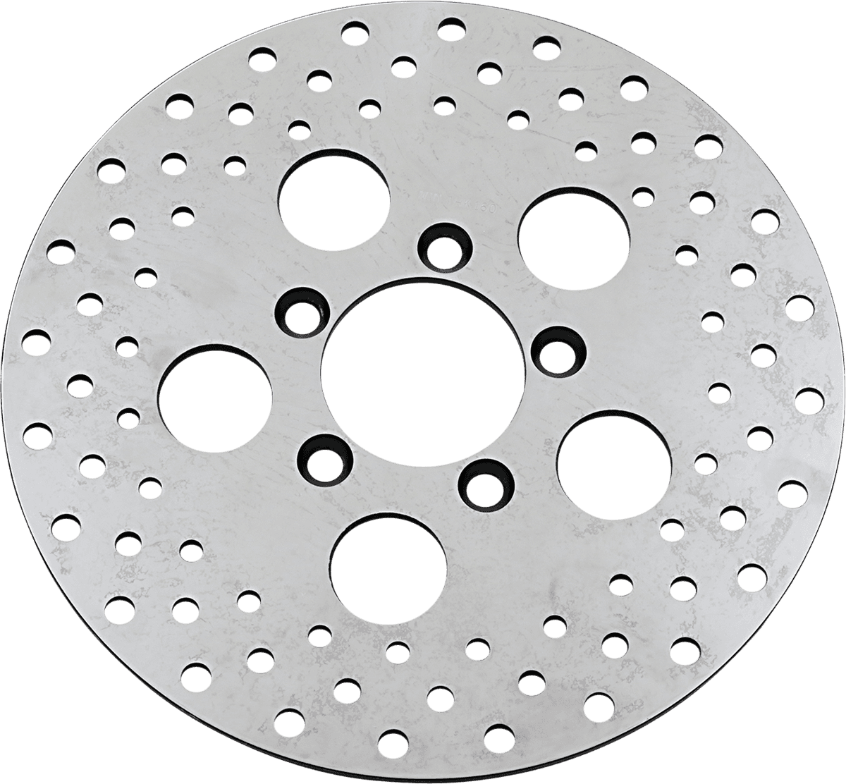 DRAG SPECIALTIES DS-325737 Polished Stainless Steel Rotor - 10"