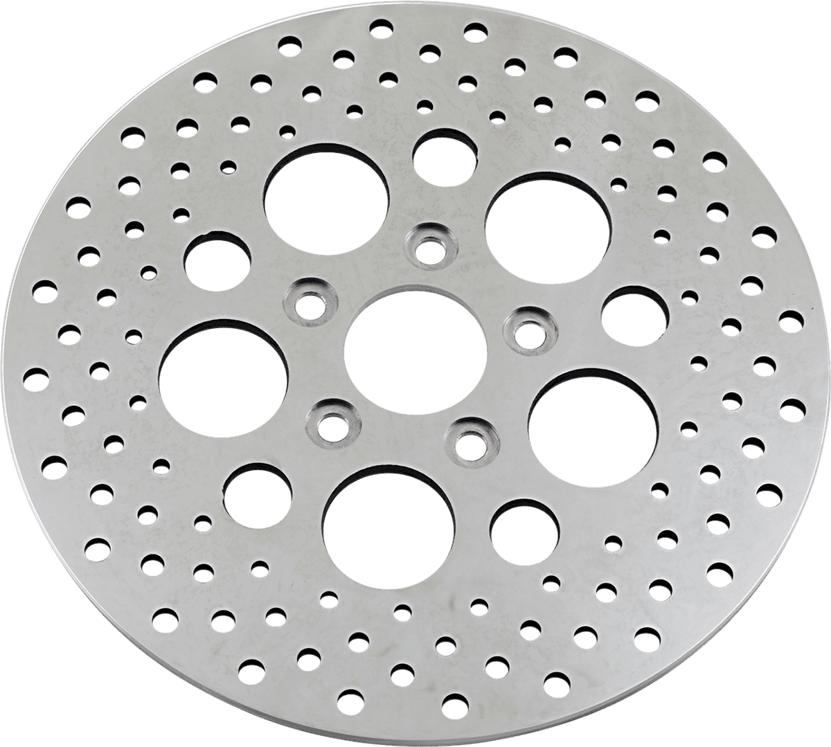 DRAG SPECIALTIES DS-325739 Drilled Brake Rotor - Rear - 11.5" - Harley-Davidson