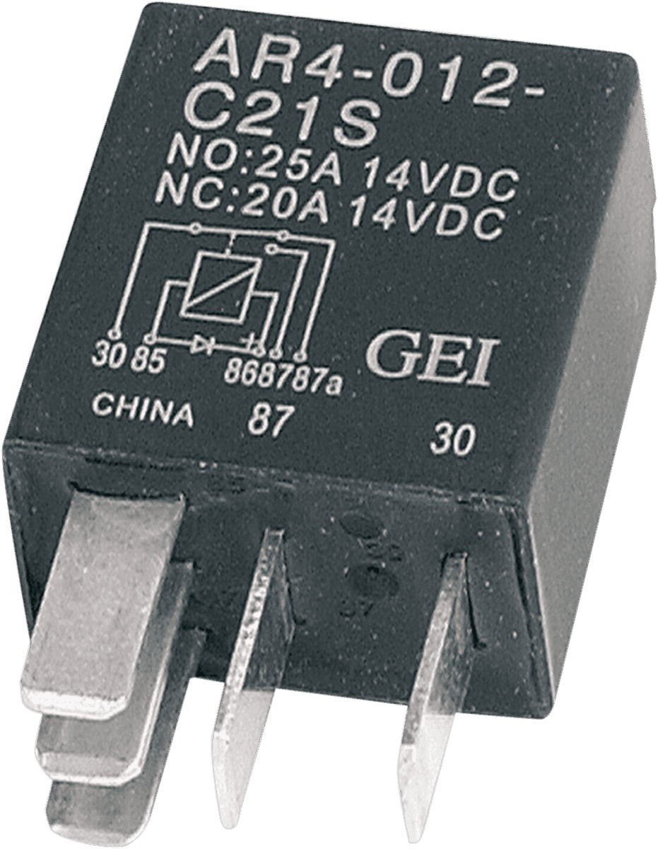 DRAG SPECIALTIES DS-325849 Micro Relay w/ Diode - Harley Davidson