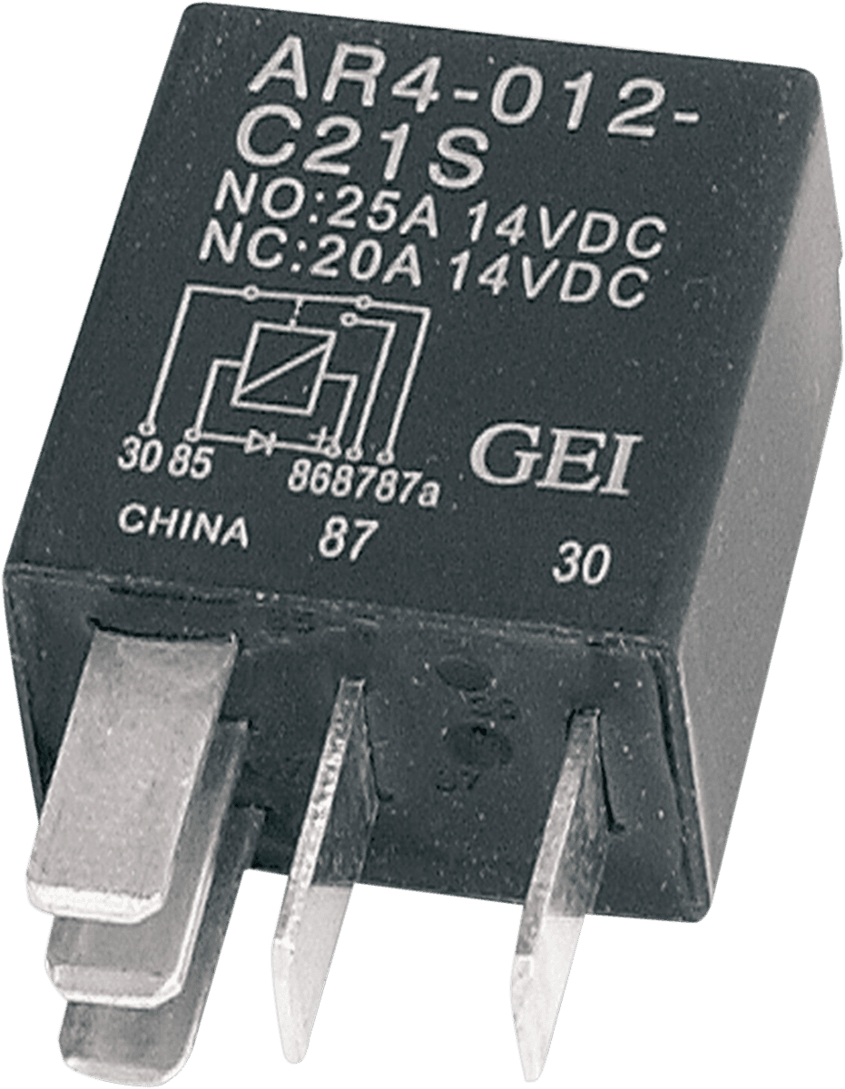 DRAG SPECIALTIES DS-325849 Micro Relay w/ Diode - Harley Davidson