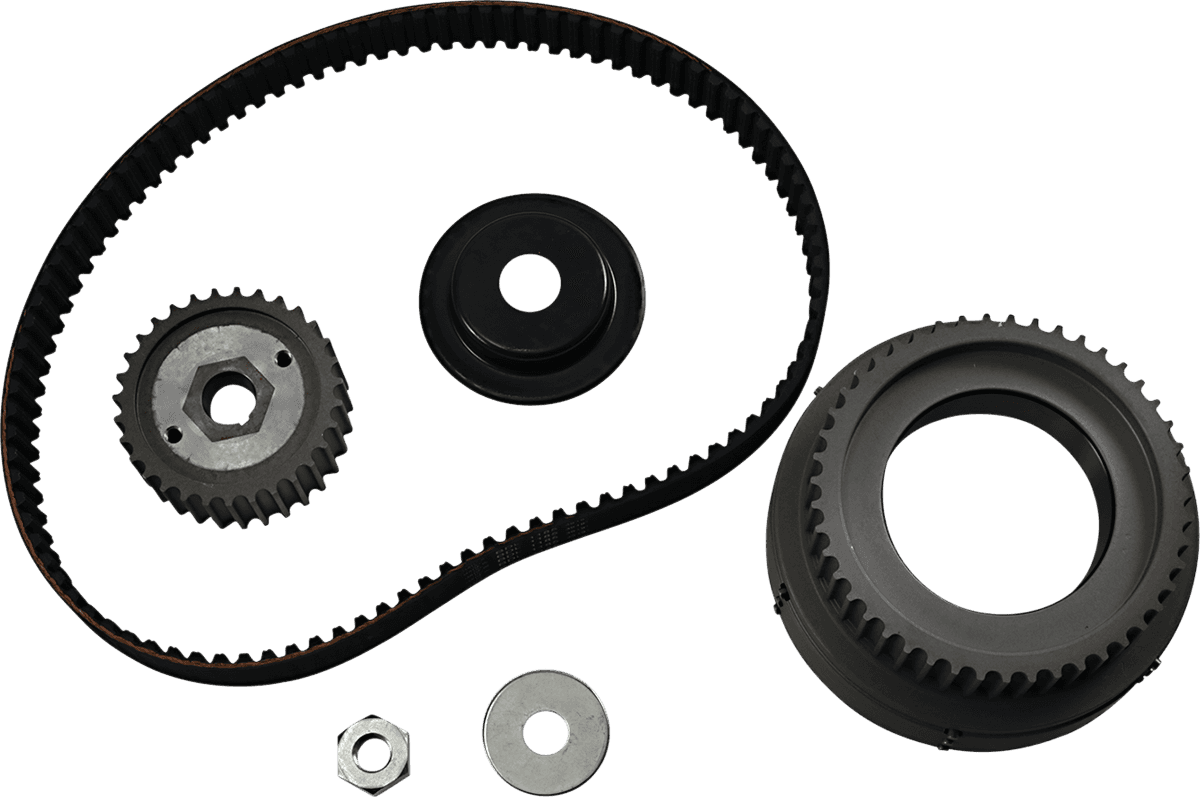 BELT DRIVES LTD. DS-360109 Belt Drive Kit - 1-1/2" - 11 mm - Kick Start - Taper Shaft - '41-'54 Big Twin