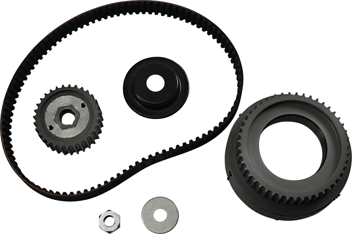 BELT DRIVES LTD. DS-360109 Belt Drive Kit - 1-1/2" - 11 mm - Kick Start - Taper Shaft - '41-'54 Big Twin