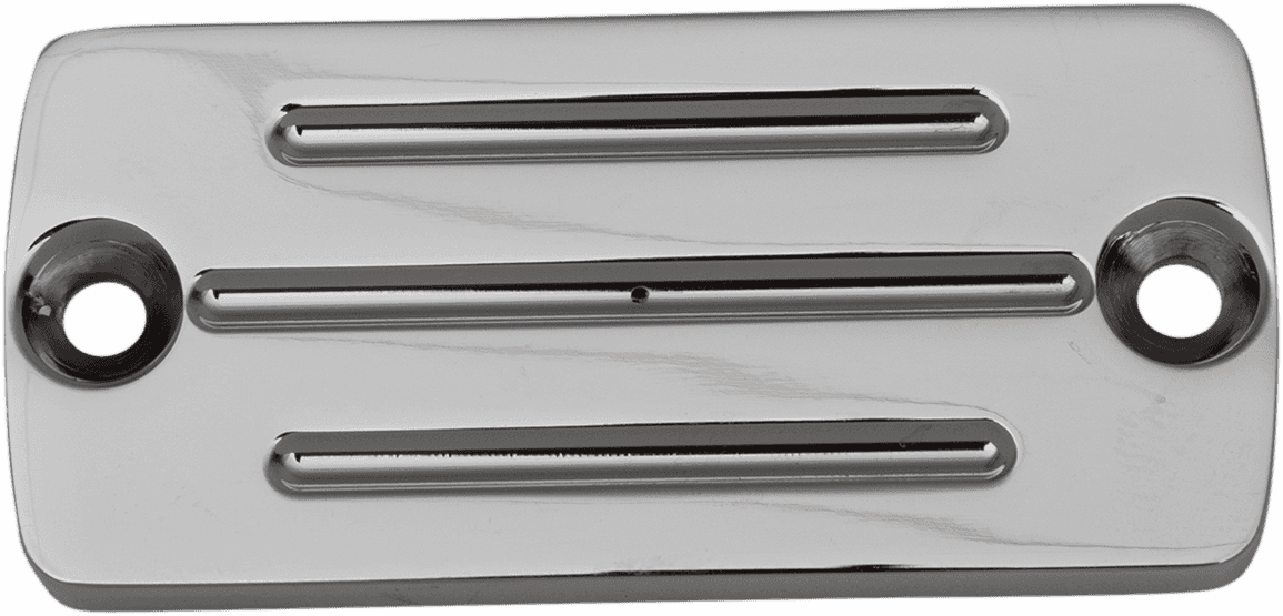 ACCUTRONIX DS-373579 Master Cylinder Cover with Milled Lines - Chrome