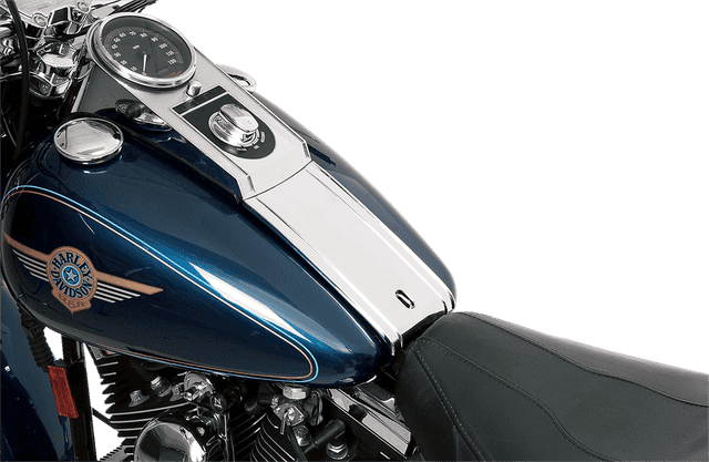 DRAG SPECIALTIES DS-373615 Dash Panel - Chrome - Harley-Davidson® - Softail/Wide Glide — image 2 of 2