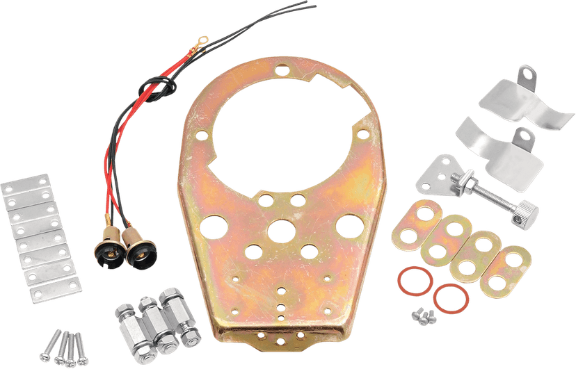 DRAG SPECIALTIES DS-373647 Base Plate - Cat Eye Dash Cover