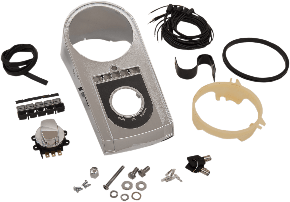 DRAG SPECIALTIES DS373720 Electronic Speedometer Dash Kit - FXST/FLST