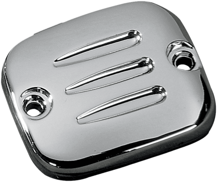 DRAG SPECIALTIES DS-373814 Front Brake Master Cylinder Cover - Grooved