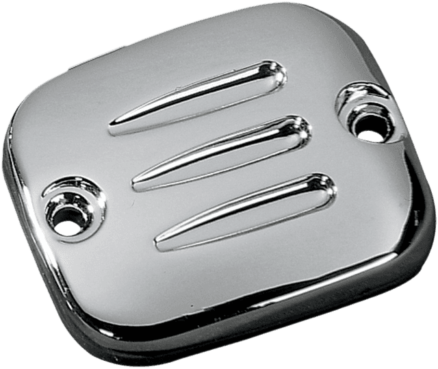 DRAG SPECIALTIES DS-373814 Front Brake Master Cylinder Cover - Grooved