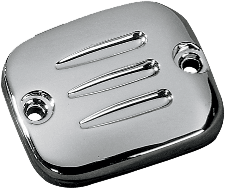 DRAG SPECIALTIES DS-373814 Front Brake Master Cylinder Cover - Grooved