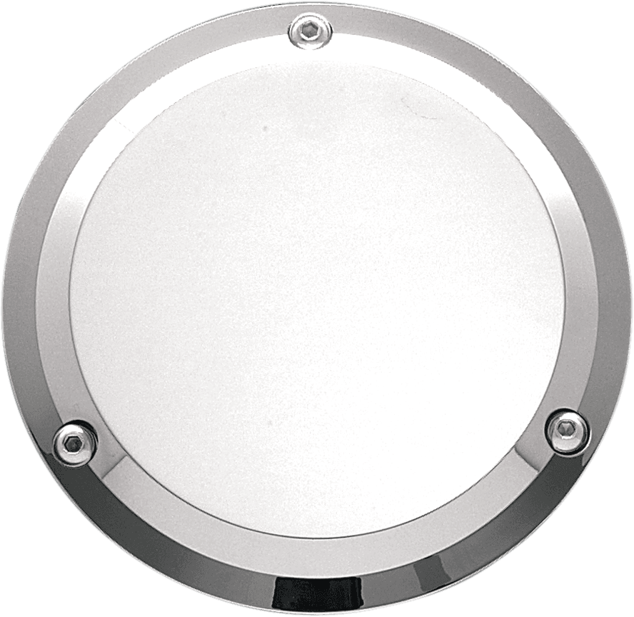 JOKER MACHINE DS-375064 Derby Cover - Smooth - Chrome - 3 Hole
