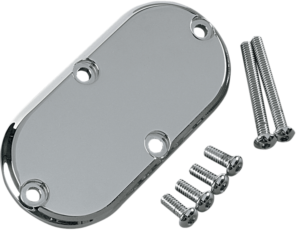 JOKER MACHINE DS-375068 Inspection Cover - Smooth - Chrome