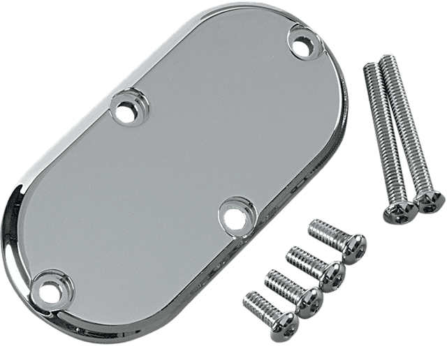JOKER MACHINE DS-375068 Inspection Cover - Smooth - Chrome