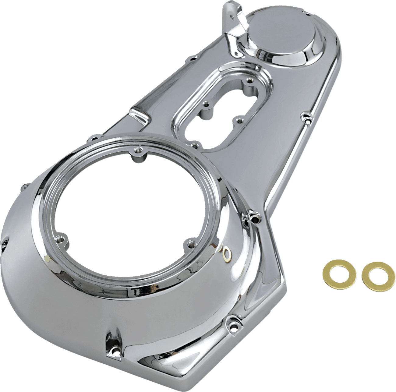 DRAG SPECIALTIES DS-375624 Outer Primary Cover - Chrome - '70-'84 Touring
