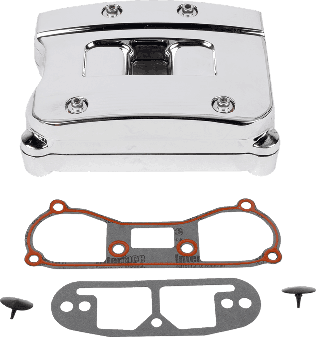 DRAG SPECIALTIES DS-376513 Rocker Box Cover - Chrome - Evo Big Twin — image 1 of 2