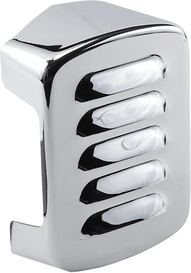 DRAG SPECIALTIES DS-376610 Coil Cover - Louvered - Chrome - Harley Davidson — image 1 of 3