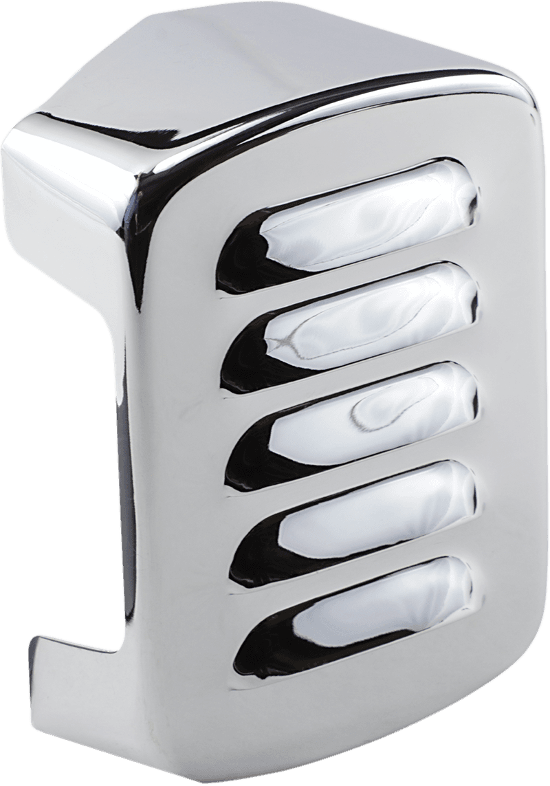 DRAG SPECIALTIES DS-376610 Coil Cover - Louvered - Chrome - Harley Davidson — image 1 of 3