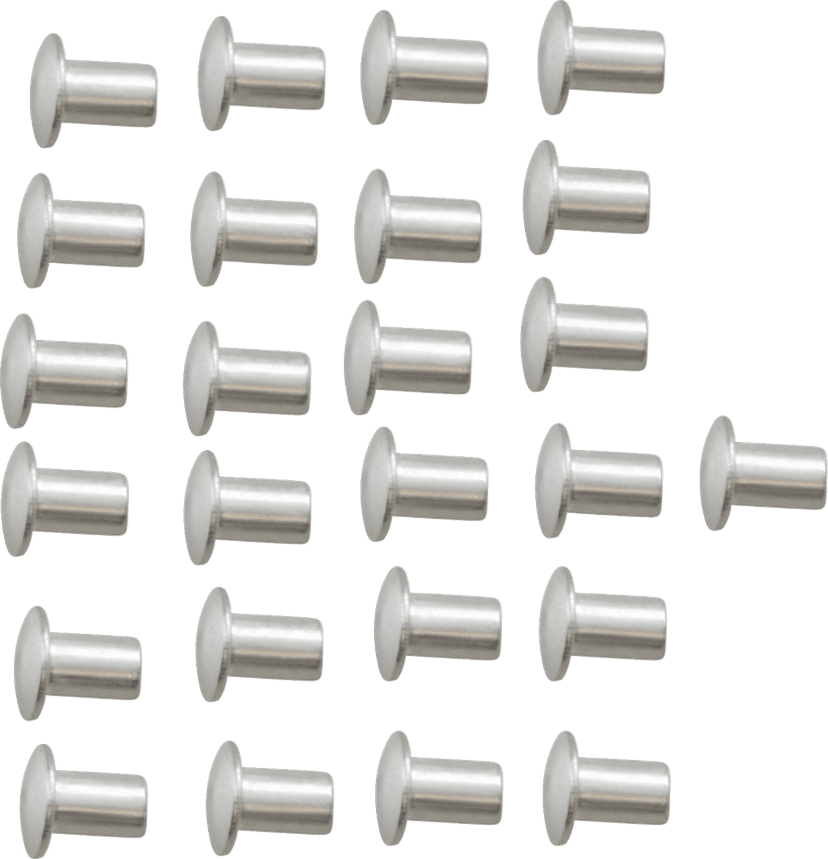 DRAG SPECIALTIES DS-380034 Heavy-Duty Front Fender Rivet - Unfinished - 25-Pack - HD