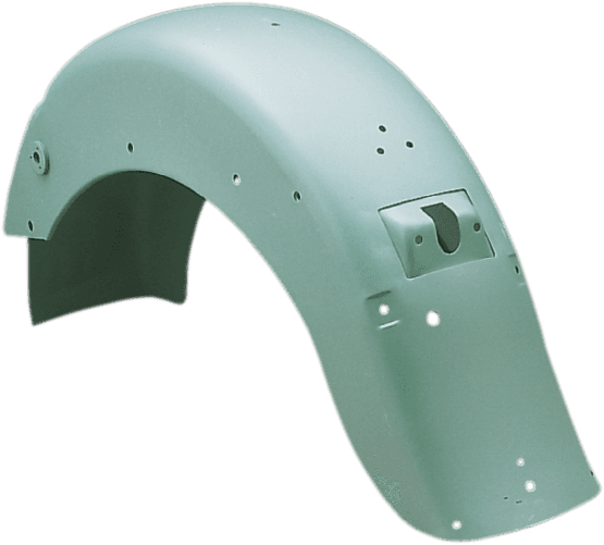 DRAG SPECIALTIES DS-380057 Smooth Rear Fender - with Taillight/Turn Signal Mount