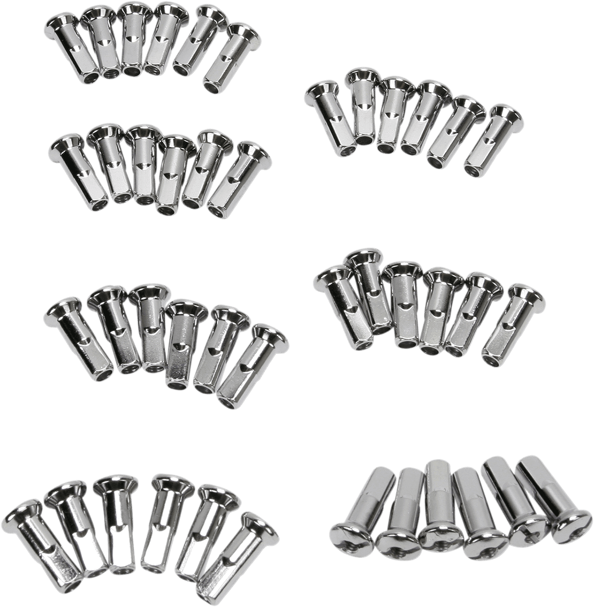 DRAG SPECIALTIES DS-380112 Spoke Nipples - Chrome - Standard