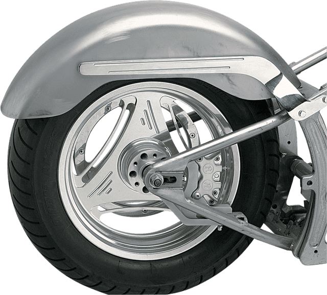 RUSS WERNIMONT DESIGNS DS-380332 Gambler Custom Rear Fender for Swingarm Frames - 7.25" W x 33.75" L — image 4 of 5