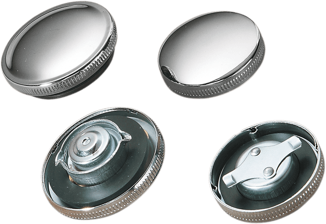 DRAG SPECIALTIES DS-390131 Gas Cap - Non-Vented - Chrome — image 3 of 3