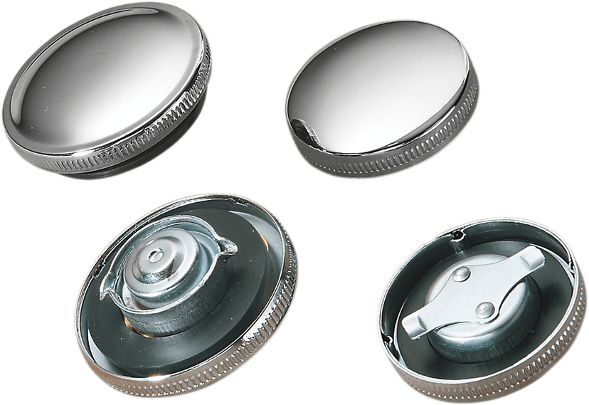 DRAG SPECIALTIES DS-390131 Gas Cap - Non-Vented - Chrome — image 3 of 3