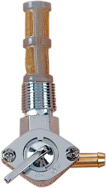 DRAG SPECIALTIES DS-390217 Late-Style Fuel Petcock - 90° - 3/8" NPT